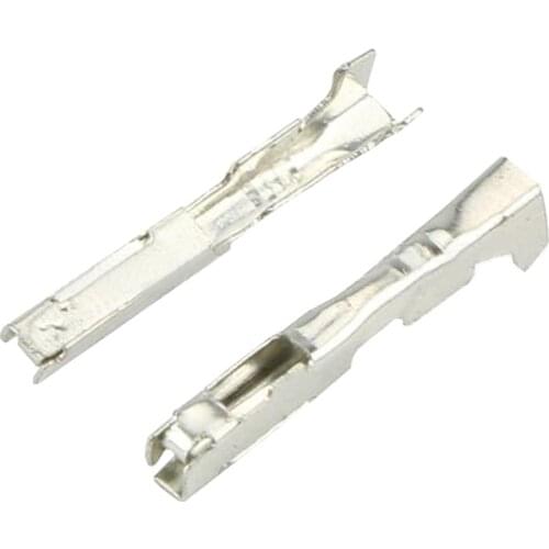 100 PCS 1.2mm Series Car Terminal Wiring Copper Terminal Plug DJ621-F1.2A