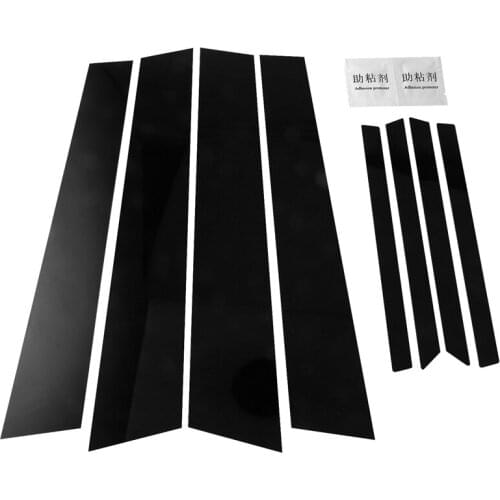 Car Window Trim Sticker Middle Column Stickers Decoration PVC for Honda HRV Vezel 2015-2018