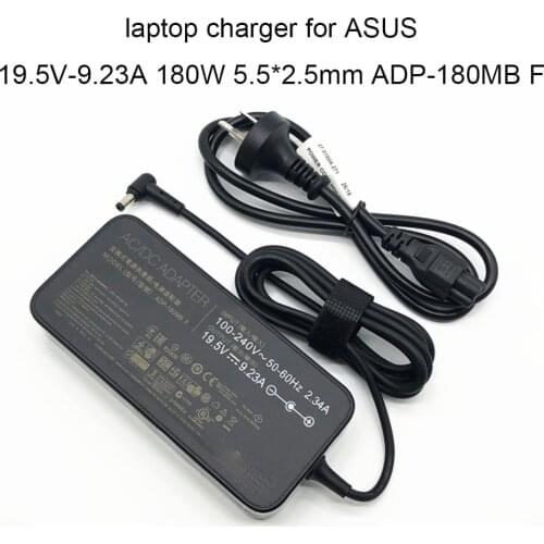 Laptop Charger for ASUS ROG GL502 GL503 G750 ADP-180MD F FA180PM111 19.5V 9.23A 180W 5.5*2.5mm Power Supply Adapter Cord real