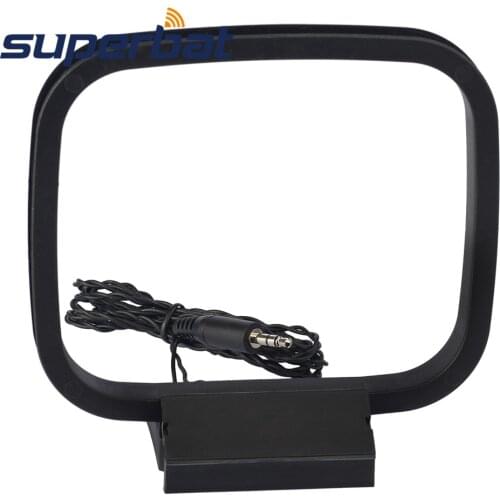Superbat AM Loop Antenna 75ohm 3.5mm Adapter AM MW LW Antenna for Bose Lifestyle Music or Media Center Models