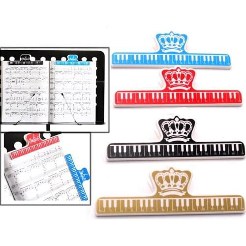 Plastic Music Note Score Holder Clip Keyboard Design Parts Accessories
