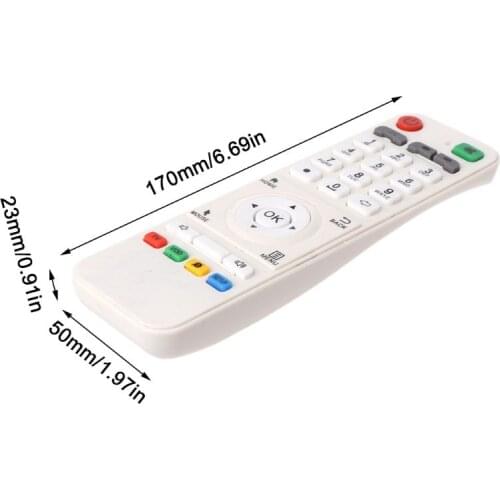 White Remote Control Controller Replacement for LOOL Loolbox IPTV Box GREAT BEE IPTV and MODEL 5 OR 6 Arabic Box X6HA