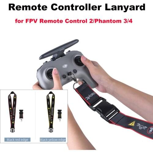 Drones Neck Lanyard for DJI FPV Combo Remote Control Hook Holder Strap Phantom 3/4 Safety Strap Belt Sling Mount Accessories
