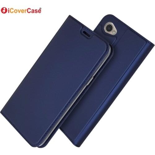Ultra-thin PU Leather Flip Wallet Case Stand Cover For LG Q6