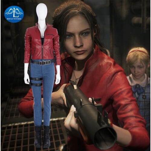 Dmc5 New Game Cosplay Costume Women Claire Cosplay Costume for Halloween Women Game Full Set Custom Made