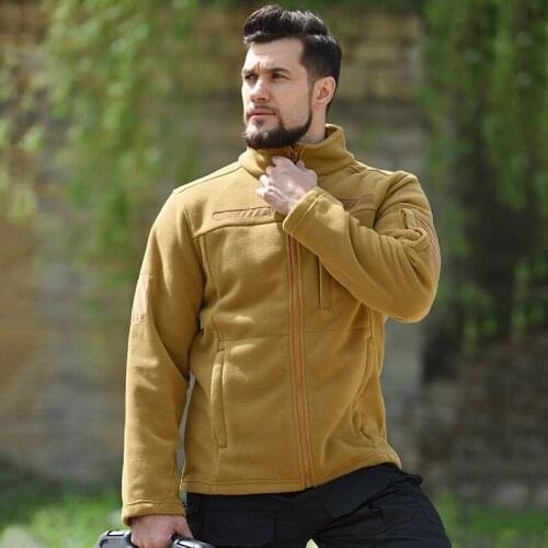 Winter Outdoor Thicken Warm Breathable Stand-Up Collar Fleece Jackets Men Women Trekking Camping Mountaineering Casual Clothing