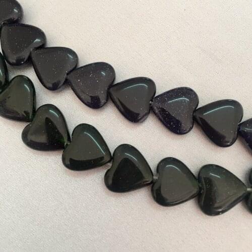 12MM 32Pcs/Pack Natural Aventurine Stone - Green/Blue Color Natural Stone Loose Strands Jewelry Semi-precious Beads