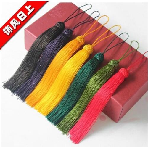 20 cm long diy flow Su Suizi Hanging Sui Wholesale Chinese knot accessories Hand Watkins Tassel