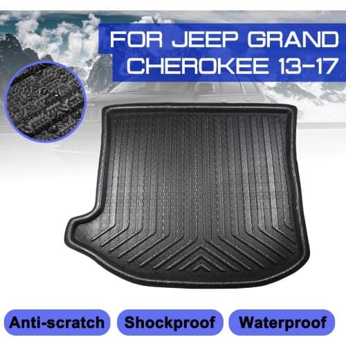 For Jeep Grand Cherokee 2013 2014 2015 2016 2017 Car Floor Mat Carpet Rear Trunk Anti-mud Cover