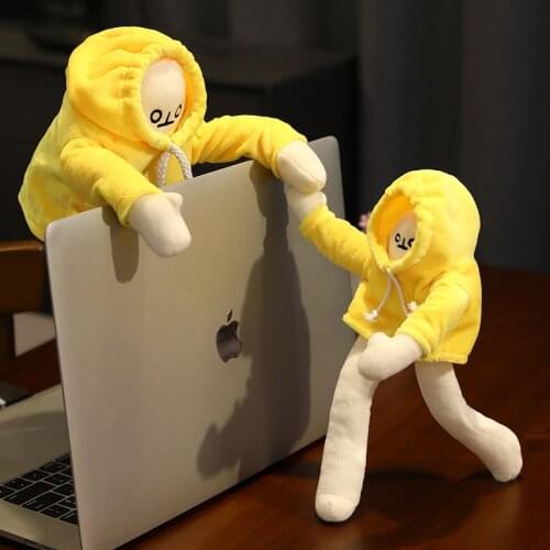 40cm Dolls Plush Toys Banana Man Dolls Yellow Korea Popular Appease Dolls Birthday Gifts for Children Baby Banana Man
