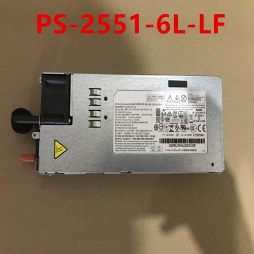 New PSU For Lenovo TD350 RD650 RD550 RD450 550W Power Supply PS-2551-6L-LF
