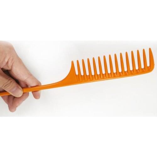 Wide Tooth Tail Comb Professional Styling Comb Carbon Fiber for Women Men