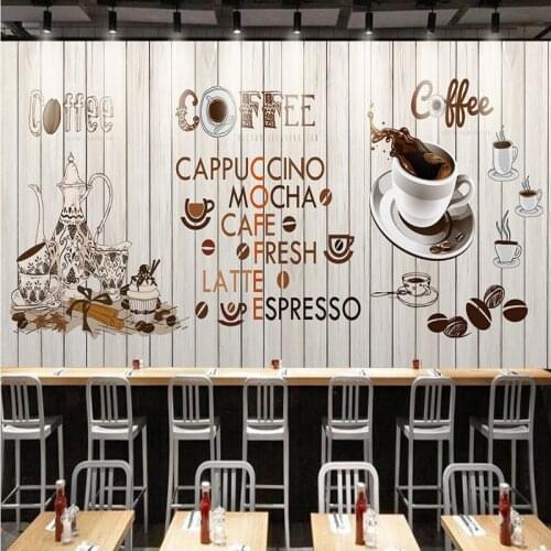 Drop Shipping Custom Photo Wallpaper Wooden House Retro English Mural Cafe Backdrop Restaurant Lounge High Quality Wallpaper
