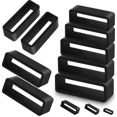 Black watch straps 12 14 16 18 20 22 24 26mm, silicone strap, rubber ring, watch accessories, support cabinet