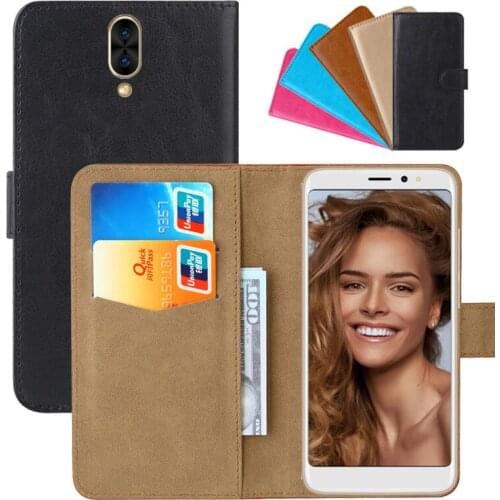 Luxury Wallet Case For INOI 6 Lite PU Leather Retro Flip Cover Magnetic Fashion Cases Strap