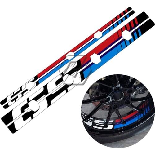 Motorcycle Wheel Reflective Decal Case for BMW R1200GS LC 2013-2018 and R1250GS 2019 Rim Decoration