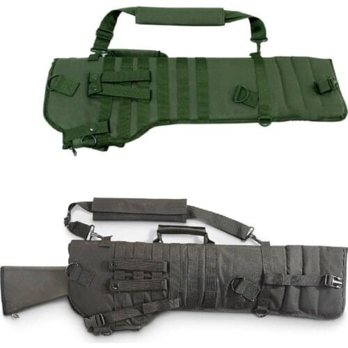 Tactical Rifle Scabbard Army Green Black Military Holster Assault Shotgun Rifle Hunting Bag Long Gun Protection Carrier