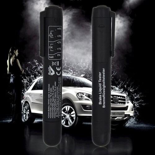 Brake Fluid Tester diagnostic tools Universal car accessories Accurate Oil Quality 5 Leds Vehicle brake fluid testing tool