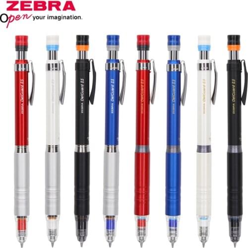 1Pcs ZEBRA Constant Core Mechanical Pencil P-MA86 Low Center of Gravity Metal Student Drawing Sketch Office Stationery 0.5MM