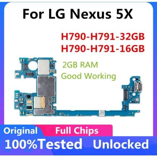 Motherboard For LG Nexus 5X H790 H791 32gb for LG Nexus 5X H790 H791 Logic Board Original Unlocked Mainboard
