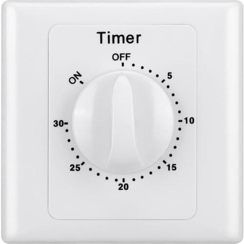 30 Mins Timer Switch 10A Rotary Switch Timer Smart Switch Light Switch Cover Smart Home Automation switch controller Countdown
