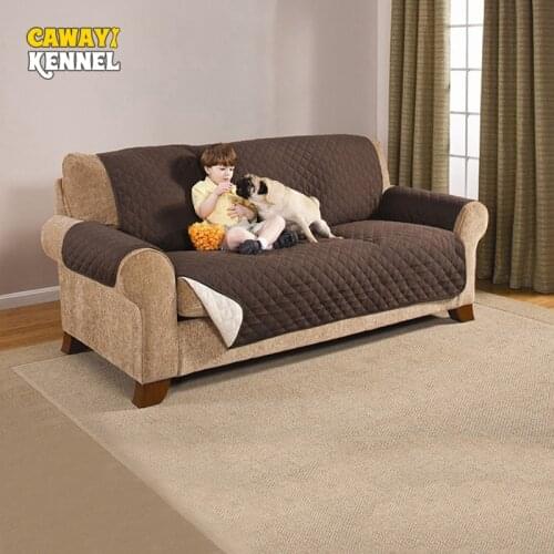 CAWAYI KENNEL Polyester Anti-grab Pet Dog Cat Sofa Couch Covers Pet Dog Cushion Mat Sofa Chair Slipcover Couch Protector D1400