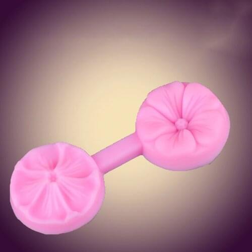 Flower Silicone Mold Embossed Fondant Cake Decorating Tools Clay Candy Jelly Chocolate Gumpaste Molds