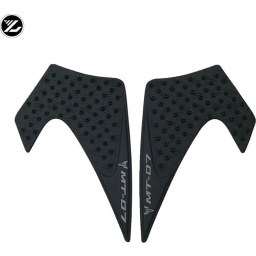 For Yamaha MT-07 2013-2016 14 15 Motorcycle Anti Slip fuel Tank Protective Pad Side Gas Knee Grip Traction moto gp Stickers