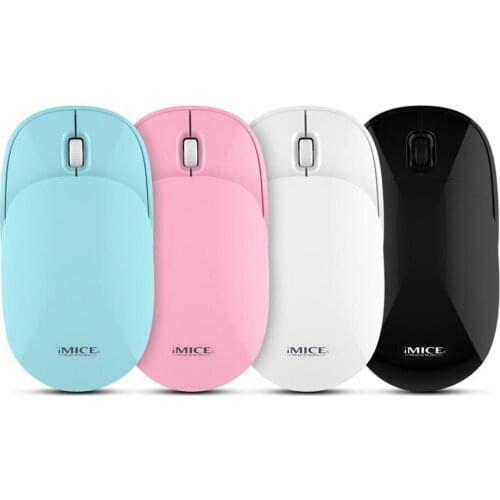 E-1100 Ultra-Thin Computer Mouse Power Saving Fashionable Computer Accessory 2.4G Wireless Connection Laptop Office Mouse