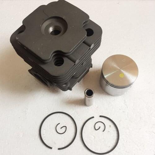 45MM 753 CYLINDER KIT FITS EMAK EFCO OLEO-MAC 755 453 OS 550 530 550 530 Ergo ZYLINDER W/ PISTON RING PIN CLIPS ASSEMBLY