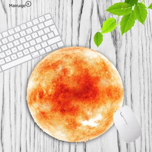Mairuige Cactus Round pad to Mouse Notbook Computer Mousepad Cool Gaming Mouse Pad Gamer to Laptop For Leaves