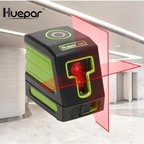 Huepar Self-leveling Vertical & Horizontal Lasers Red Beam Cross Line Laser Level Nivel Laser