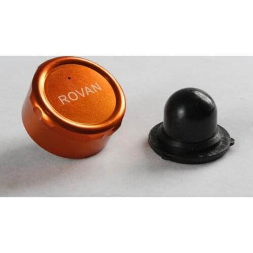 CNC machined all metal fuel tank cap with rubber seal kit for ROVAN KM HPI BAJA 5B 5T 5SC