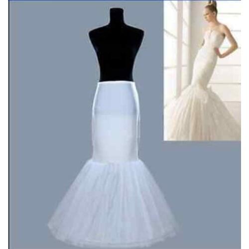 Inform Newly Design 1 Hoop Fishtail Mermaid Wedding Petticoat Cocktail Bridal Underskirt New
