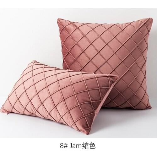 New Nordica Cotton Fabric Cushion Cover Sofa Pillow Case Pillowcases for Home Car Office 45x45 50x50 Pillow Covers Decorative
