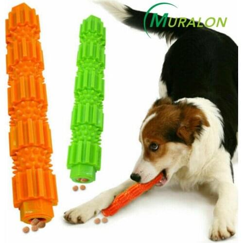 Pet Dog Chew Toy For Aggressive Chewers Treat Dispensing Rubber Teeth Cleaning Toy Squeaking Rubber Dog Toy