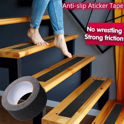 5M Non Slip Safety Grip Tape Anti-Slip Indoor/Outdoor Waterproof Stickers Strong Adhesive Safety Traction Tape Stairs Floor