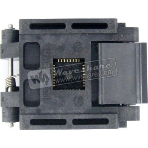 QFP32 TQFP32 FQFP32 PQFP32 FPQ-32-0.8-01 Enplas IC Test Burn-in Socket Programming Adapter 0.8mm Pitch