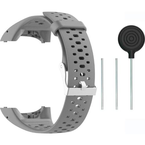 Replacement Silicone Watchband Wrist Strap for Polar M430 M400 Running Watch Smart Wearable Devices Accessories