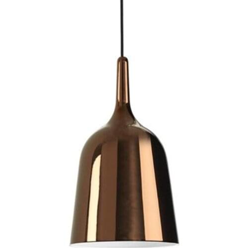 Modern Aluminum Metal Black/White/Gold/Silver Pendant Lights Nordic Designer Plated Ring Pendant Lamp Hanging Lamp for Home Room