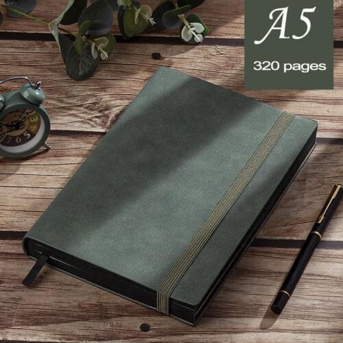 Notebook Super Thick College Student Simple Diary Business Retro Art Checkered Hand Ledger a5 Pages Notepad Customization