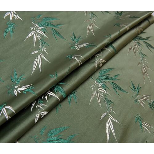HLQON Japanese style Bamboo jacquard satin brocade fabric telas patchwork cotton fabric sewing felt tela tissue by meter