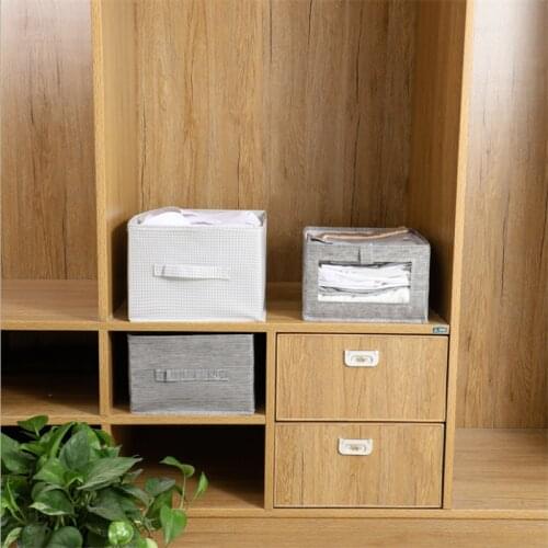 2 Styles Wardrobe Clothes Storage Box Home Snacks Toy Organizer Box Underwear Socks Finishing Boxes Container Sundries Tidy Case