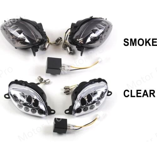 1 Pair Front Turn Signal Light Lamp For Suzuki Hayabusa GSXR1300 1999 - 2007 Blinker Indicator GSX1300R 2003 2004 2005 2006