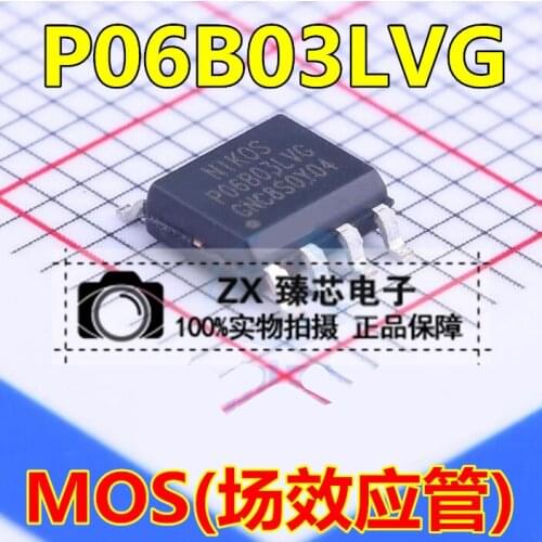 100% New&original In Stock P06B03LVG P06803LVG SOP-8 30V/6A PMOS 5pcs/lot