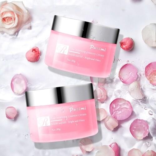 2/3/4/5PCS Rose Anti Wrinkle Face Cream Collagen Hyaluronic Acid Shrink Pores Firming Improve Puffiness Moisturizing Skin Care