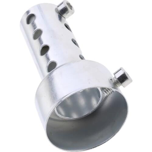 2pcs Universal Motorcycle Muffler Silencer 80mm 3 inch Long (for Round Mufflers Pipes 42mm/1.65inch)