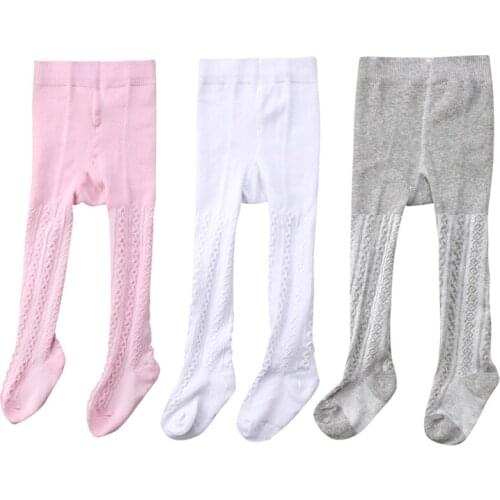 3Pcs Girls Tights Winter Warm Cotton Baby Stockings Pantyhose Children Solid Color Stockings New Fashion Kids Girls Tights 0-24M