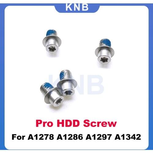 4Pcs/set HDD Hard Drive Screws For Macbook Pro A1342 A1278 A1286 A1297