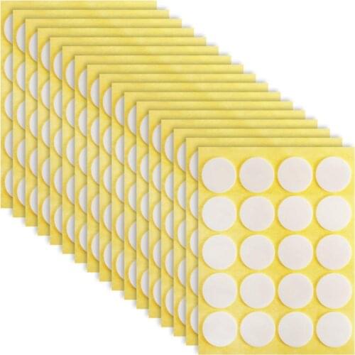 800Pcs Candle Wick Stickers Double-Sided Adhesive Dot Heat-Resistant Candle Making Stickers for Candle DIY Supplies